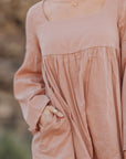 Keisha Dress in Apricot