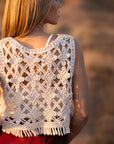 Joye Crocheted Vest