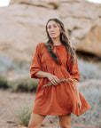 Rust Fall Dress