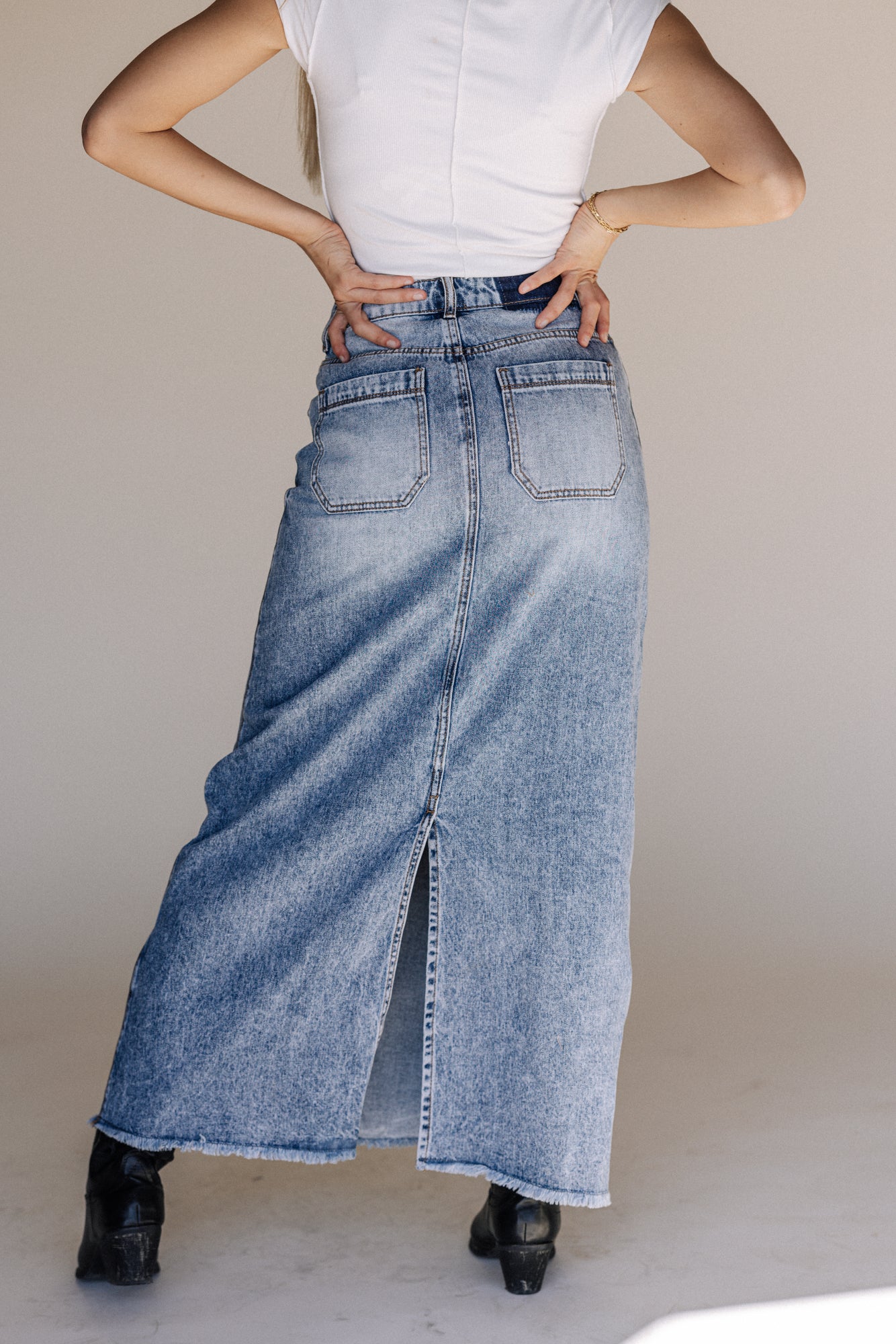 womens denim skirt