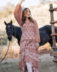 Boho maxi dress