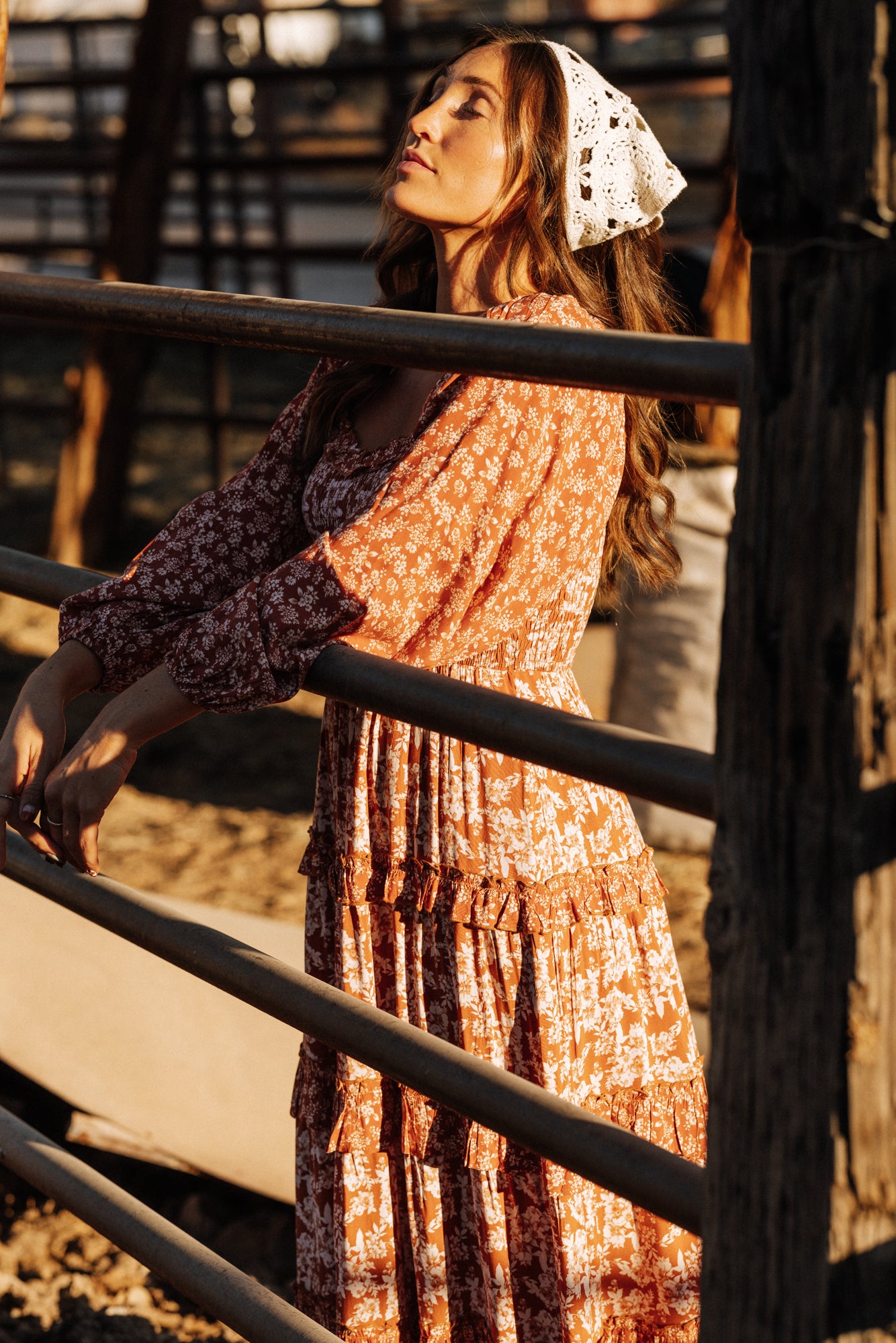 Floral maxi dresses