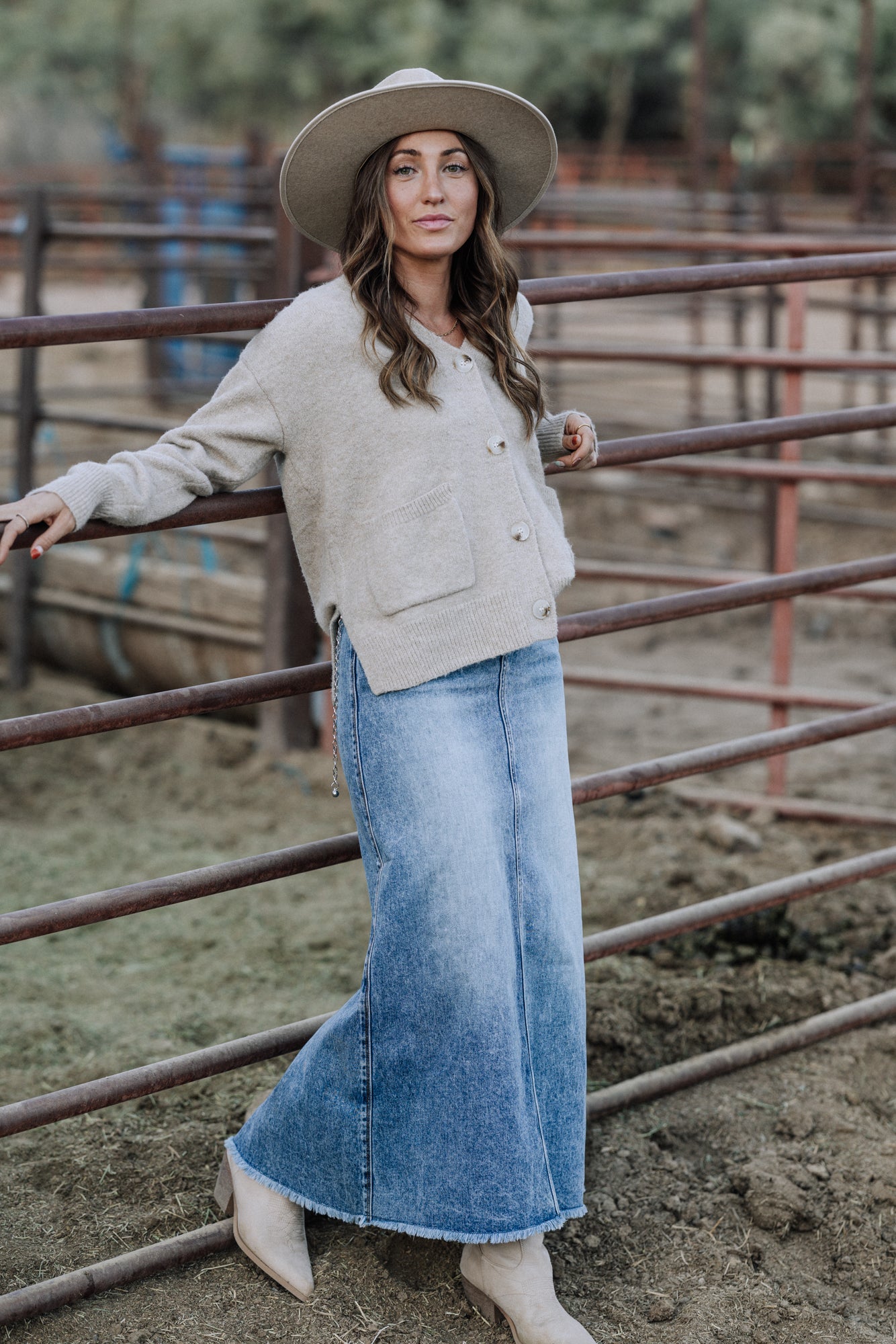 Denim Skirt