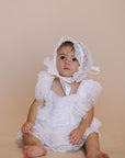 Baby blessing dress wtih bonnet