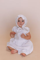 baby blessing dress wtih bonnet