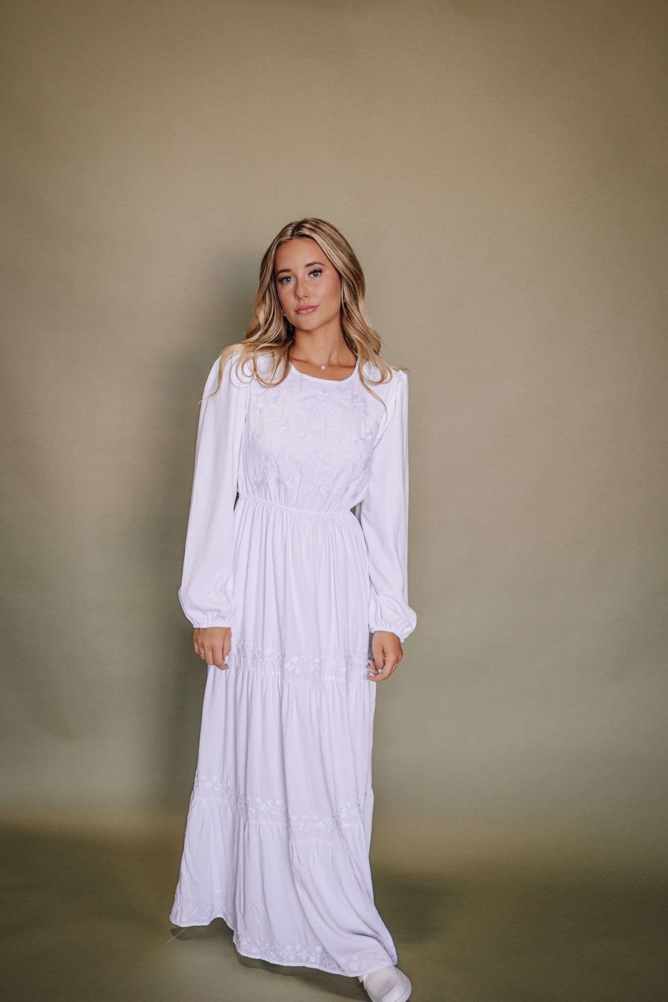 Plus Size LDS Temple Dress