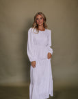 White LDS Wedding Dress