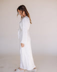 White Maxi Length Dress