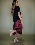 Silk Maxi Skirt