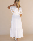 Sicily Embroidered Midi Dress - Coming Soon