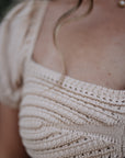 Crochet Bodice Dress