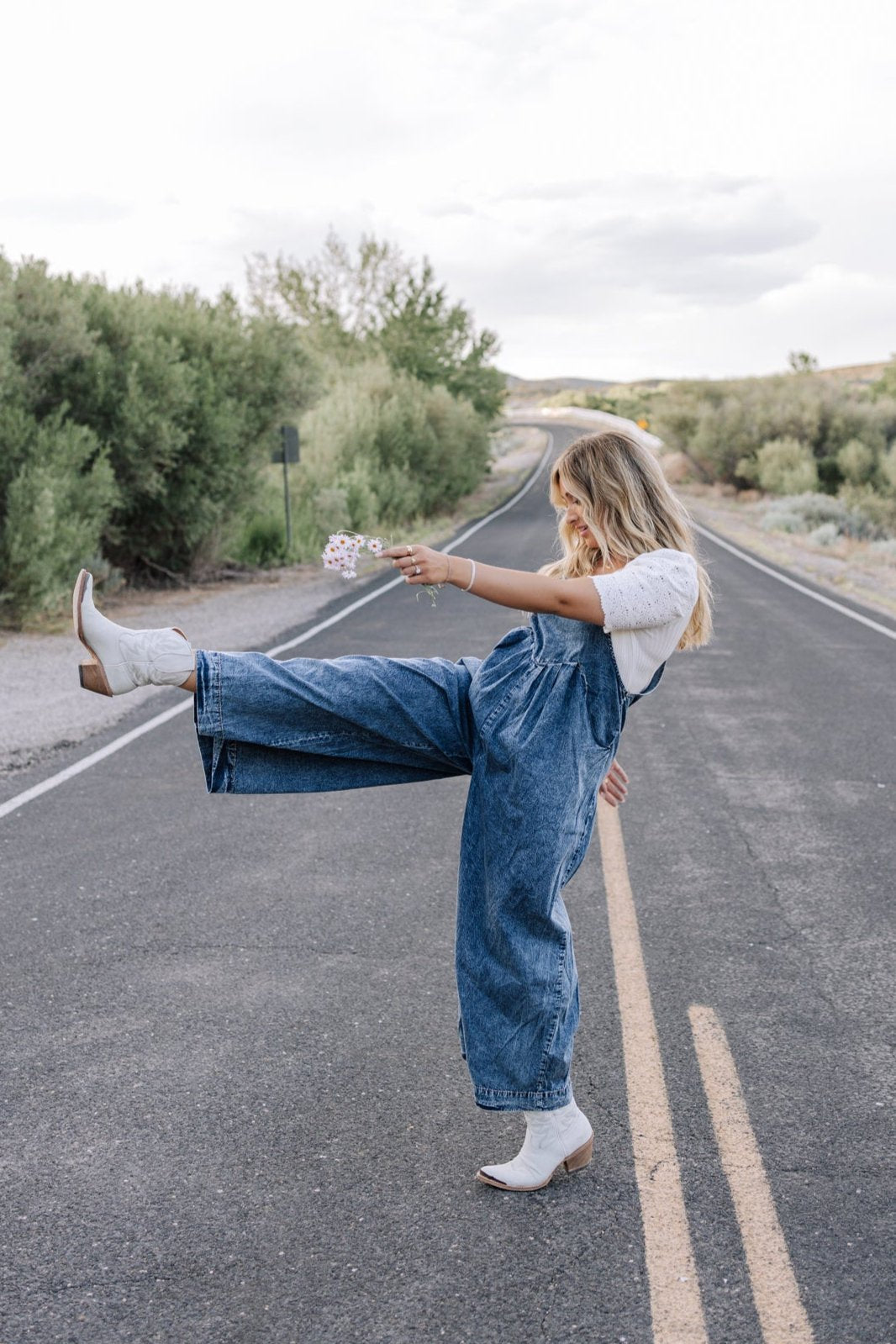 Women's Denim Overalls