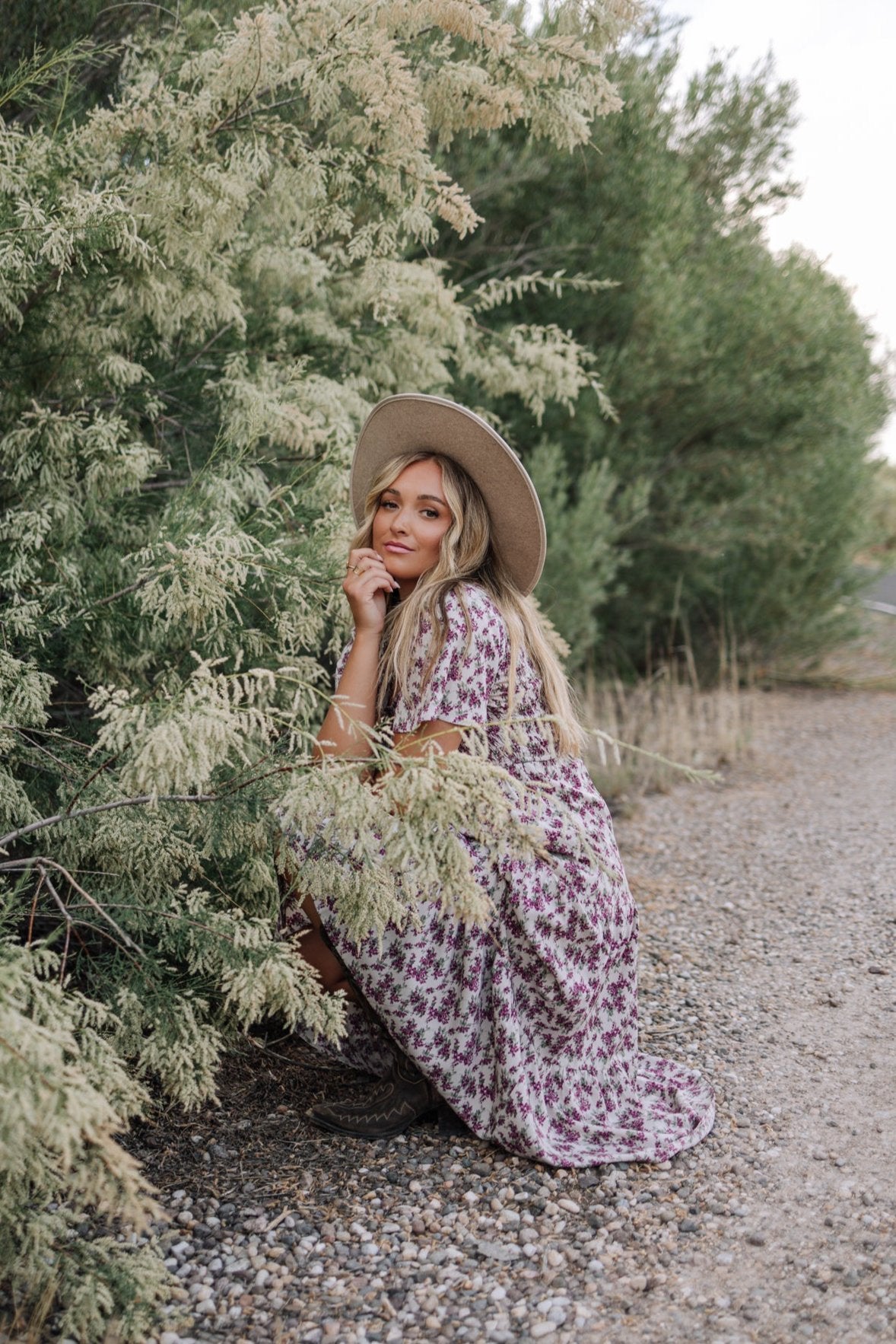 Purple Fall Dress