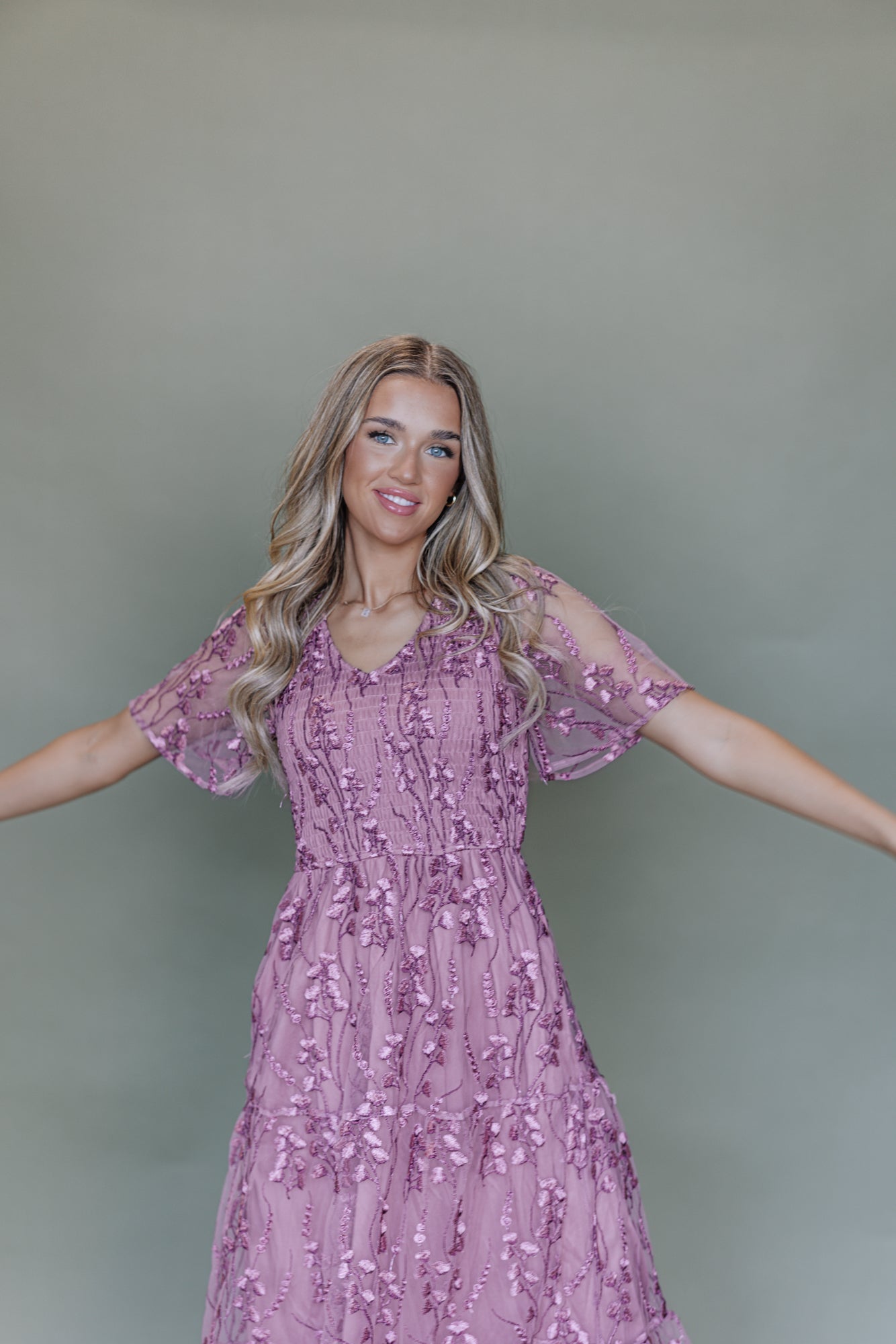 Pink Bridesmaid Dress