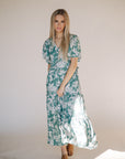 Uma Maxi Dress in Turquoise - Coming Soon