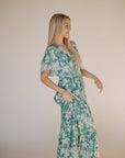 Uma Maxi Dress in Turquoise - Coming Soon