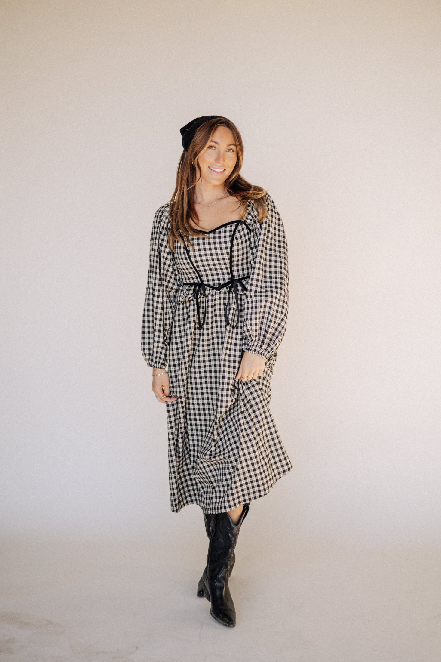 Gingham Dress