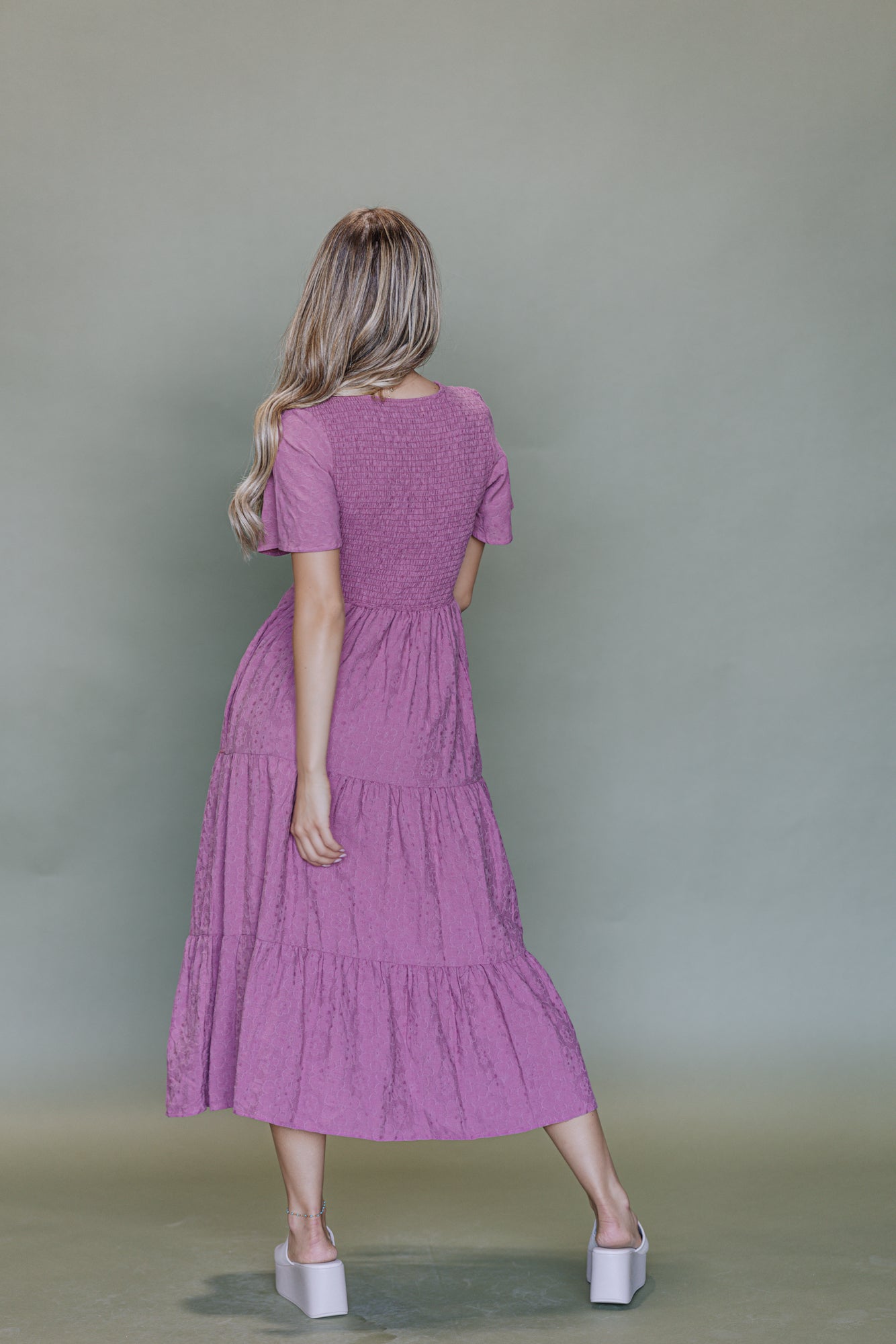 Purple Bridesmaid Dress