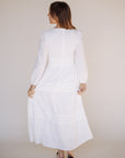 Maxi Length White Dress