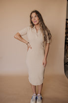 Cotton Midi Dress