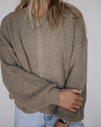 Knit sweater