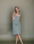 Denim Overall Dress