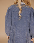 Alexa Long Sleeve Denim Dress