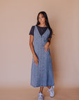 90's denim dress