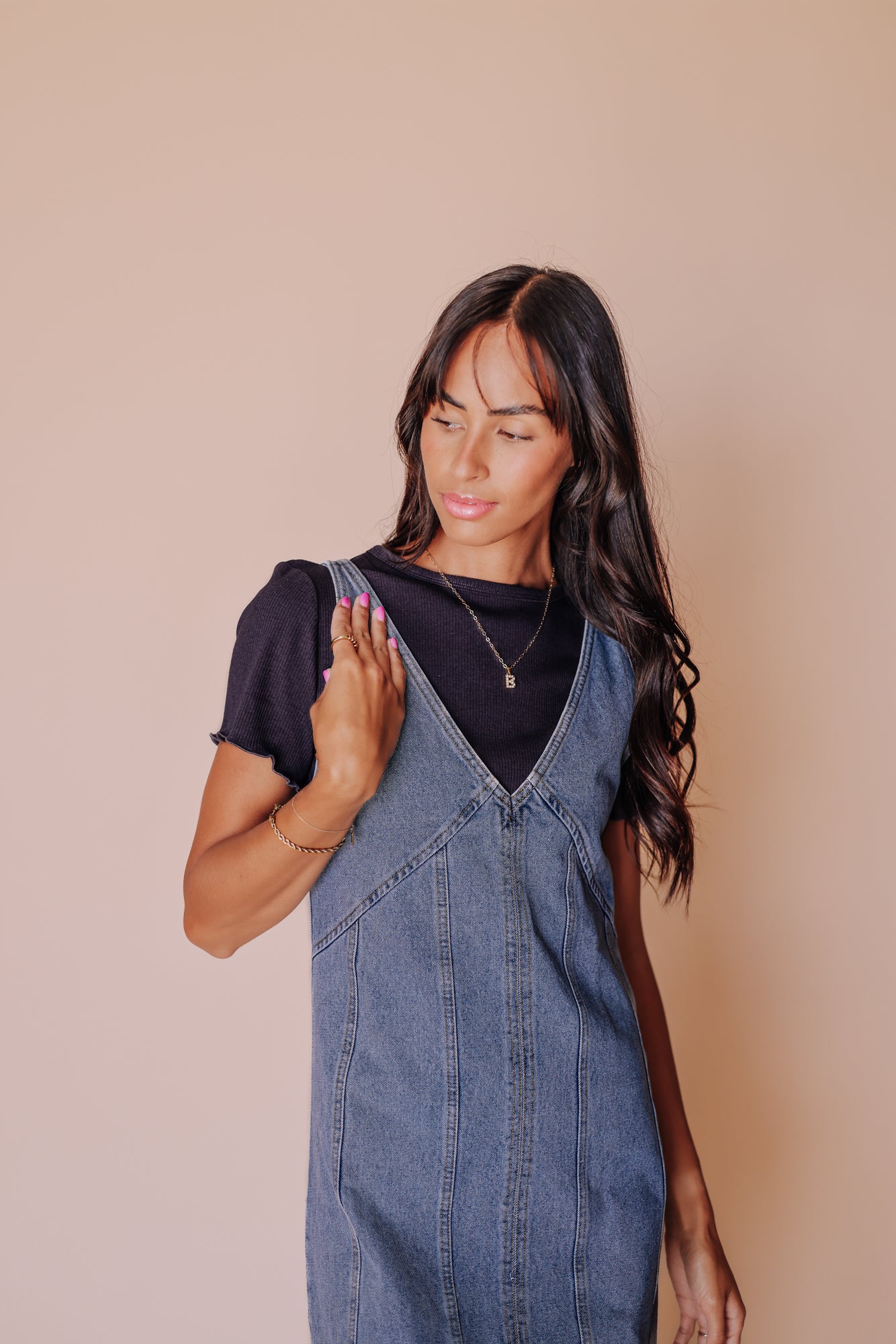 women's denim dress