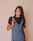 women's denim dress