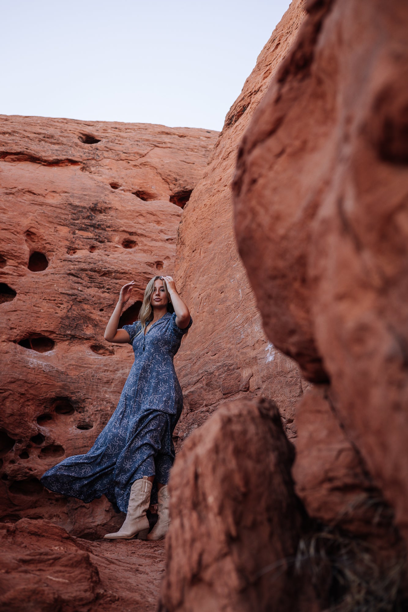 Chambray Dress