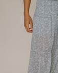 Wide Leg Pant And Top Set