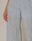 Tiffany Wide Pant & Peplum Top Set