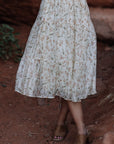 Cypress Midi Dress in Ivory