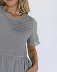 Kanyan Midi Dress in Gray