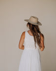 Braxtyn Crochet Dress in Ivory