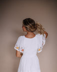 Sicily Embroidered Midi Dress - Coming Soon