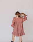 Kay Cotton Long Sleeve Dress