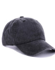 Black Charcoal Vintage Baseball Cap