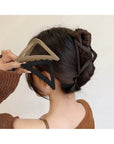 Large Triangle Hair Claw Clip