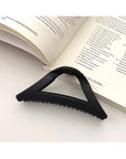 Large Triangle Hair Claw Clip