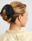 hair bun with accessories