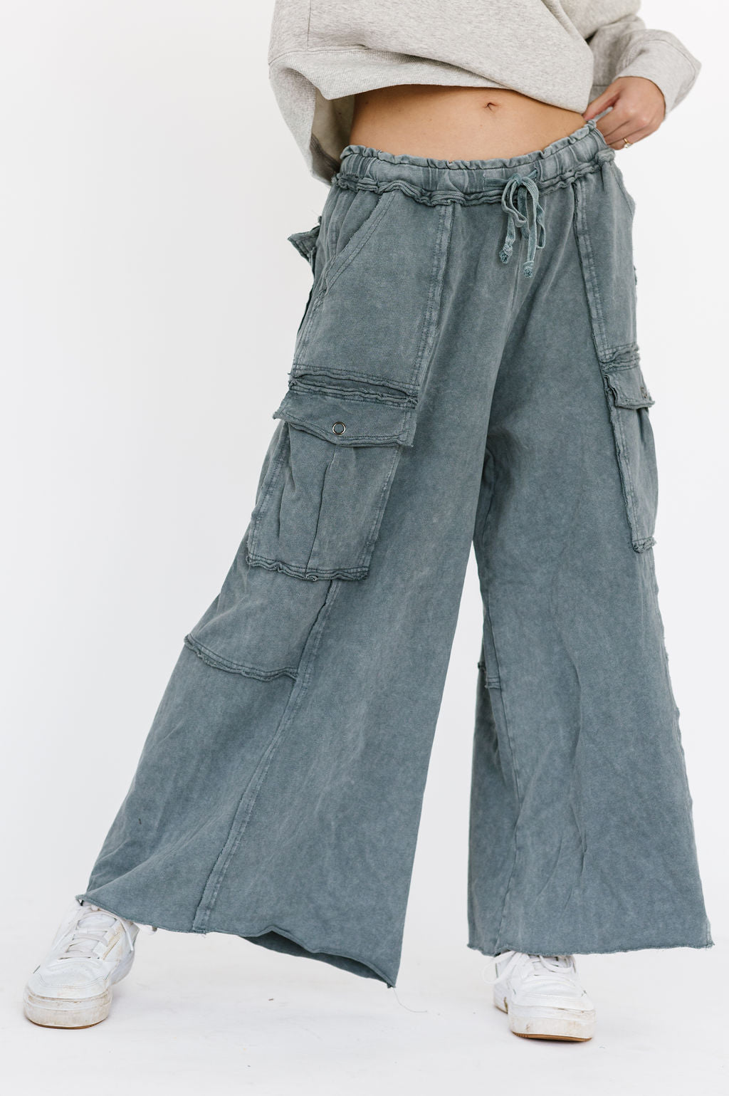 Wyatt Cargo Pant Grey