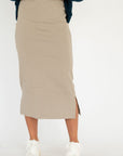 Spencer Skirt in Taupe