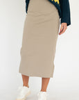 Spencer Skirt in Taupe