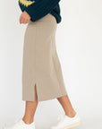 Spencer Skirt in Taupe