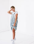 Kristin Denim Overall Dress