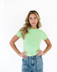 Karli Top in Green