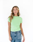 Bright Green basic undershirt