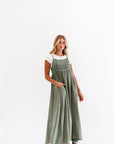 Maternity Friendly Overall Dress